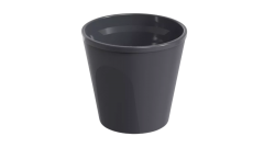 Mehrweg-To-Go-Becher Polypropylen, 200ml &Oslash;9x8,5cm, schiefergrau