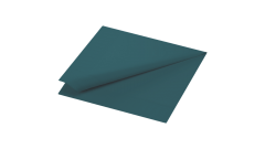 Duni-Zelltuch-Serviette, 24x24cm, 3-lagig, 1/4 Falz, ocean teal
