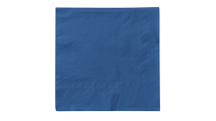 Mank-Zelltuch-Serviette, 33x33cm,3-lagig 1/4 Falz, blau