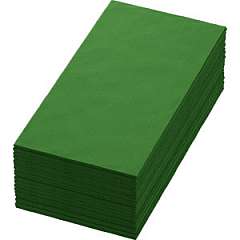 Bio-Dunisoft-Servietten, 40x40cm, 1/8-Falz, leaf green