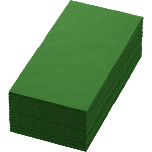Bio-Dunisoft-Servietten, 40x40cm, 1/8-Falz, leaf green