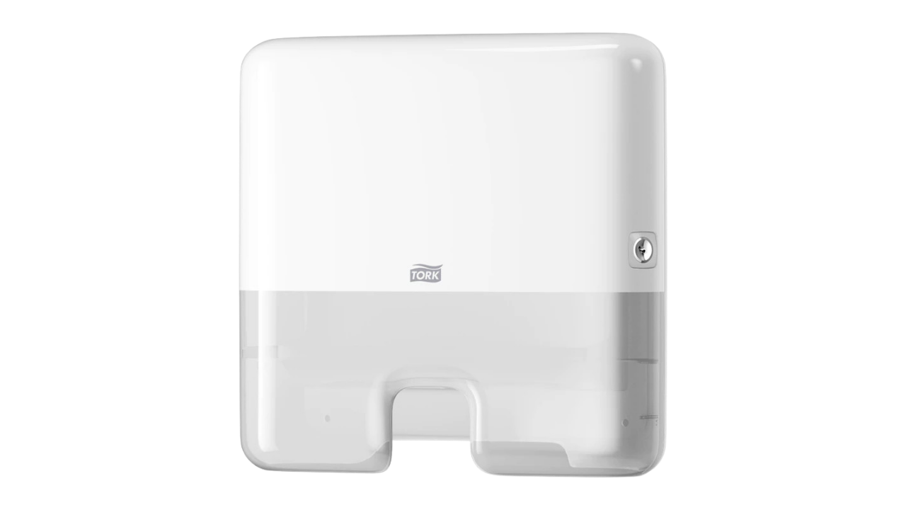 Tork Xpress Falthandtuchspender, Multifold, Kunststoff, Mini, wei&szlig;, H2