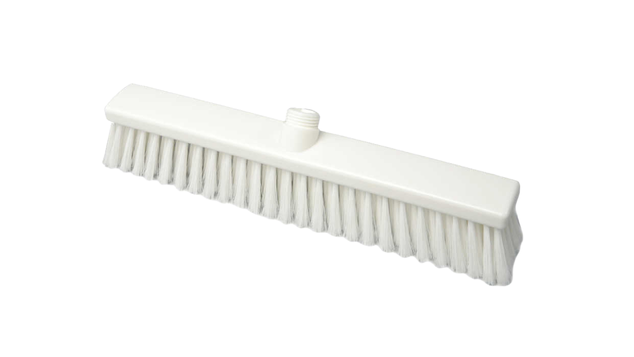 Hygiene-Besen, HACCP, weich, 400x50mm, weiß