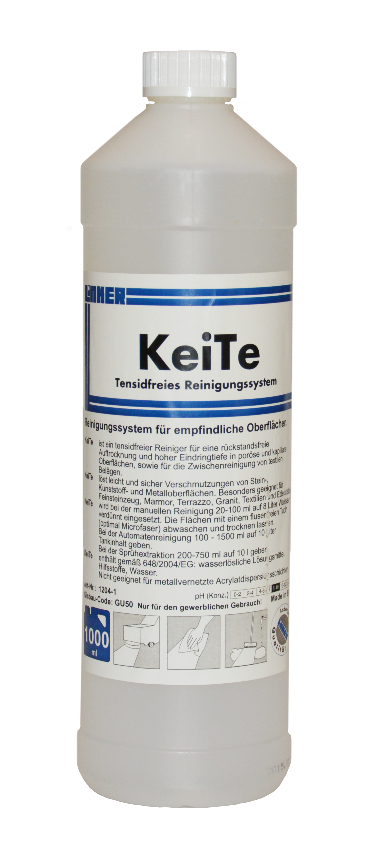 KeiTe-tensidfreier Reiniger flüssig, 1 Liter