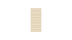 Linclass-Mitteldecke, 80x80cm, 'Aquarell' braun