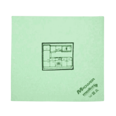 M-Power Microfasertuch,Ledereigenschaft, 40x40cm, gr&uuml;n (5er)