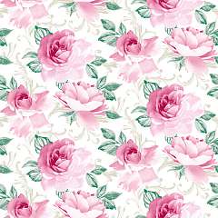 Linclass-Mitteldecke, 80x80cm, 'Rosalie' bordeaux