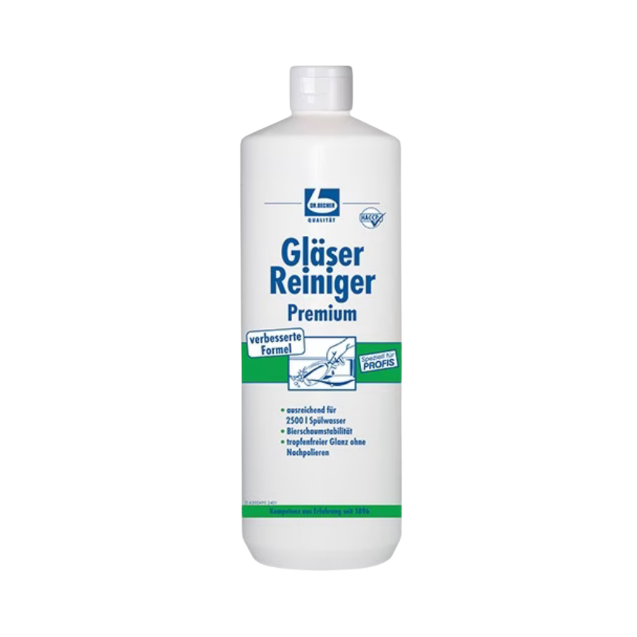 Gl&auml;ser-Reiniger Dr. Becher, fl&uuml;ssig, 1 L