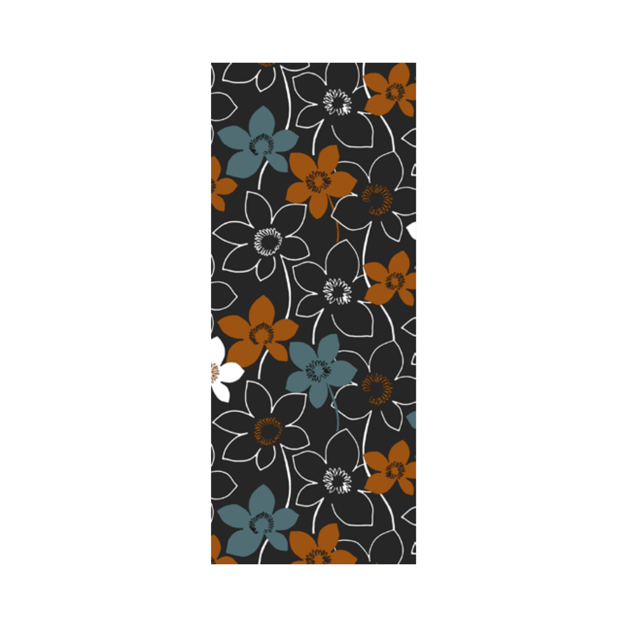 Linclass-Tischl&auml;ufer, 0,40x24m, 'Cora' schwarz