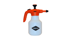 Handpumpspr&uuml;hflasche 1,5 Liter, (sauer) rot/wei&szlig;