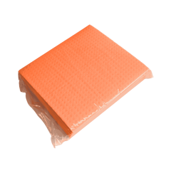 Schwammtuch,klein,18x20cm, vorgefeuchtet, rot/orange (10er)