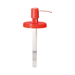 Dosierpumpe Pevastar, Kunststoff, f&uuml;r 3 Liter, wei&szlig;/rot