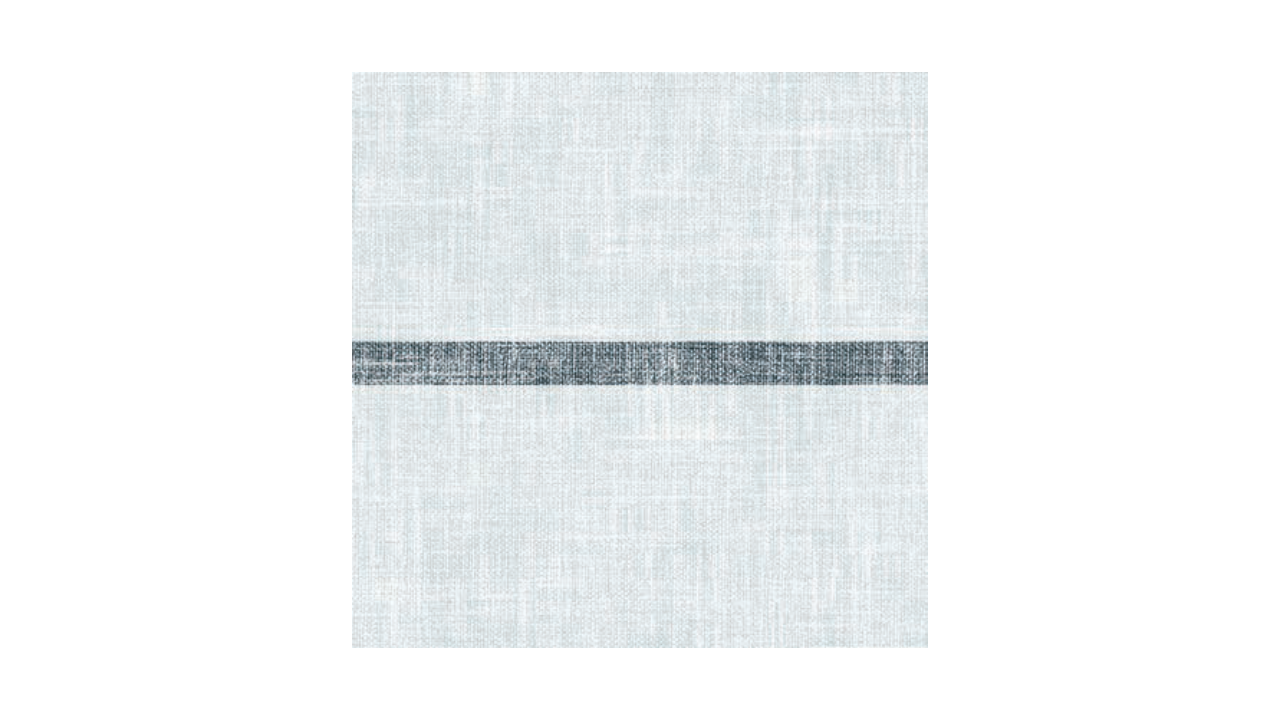 Linclass-Serviette, 40x40cm, 1/4-Falz, 'Joe' hellgrau/schwarz