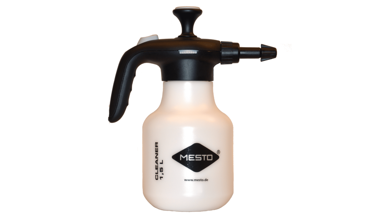 Handpumpsprühflasche 1,5 Liter,(basisch) schwarz/weiß