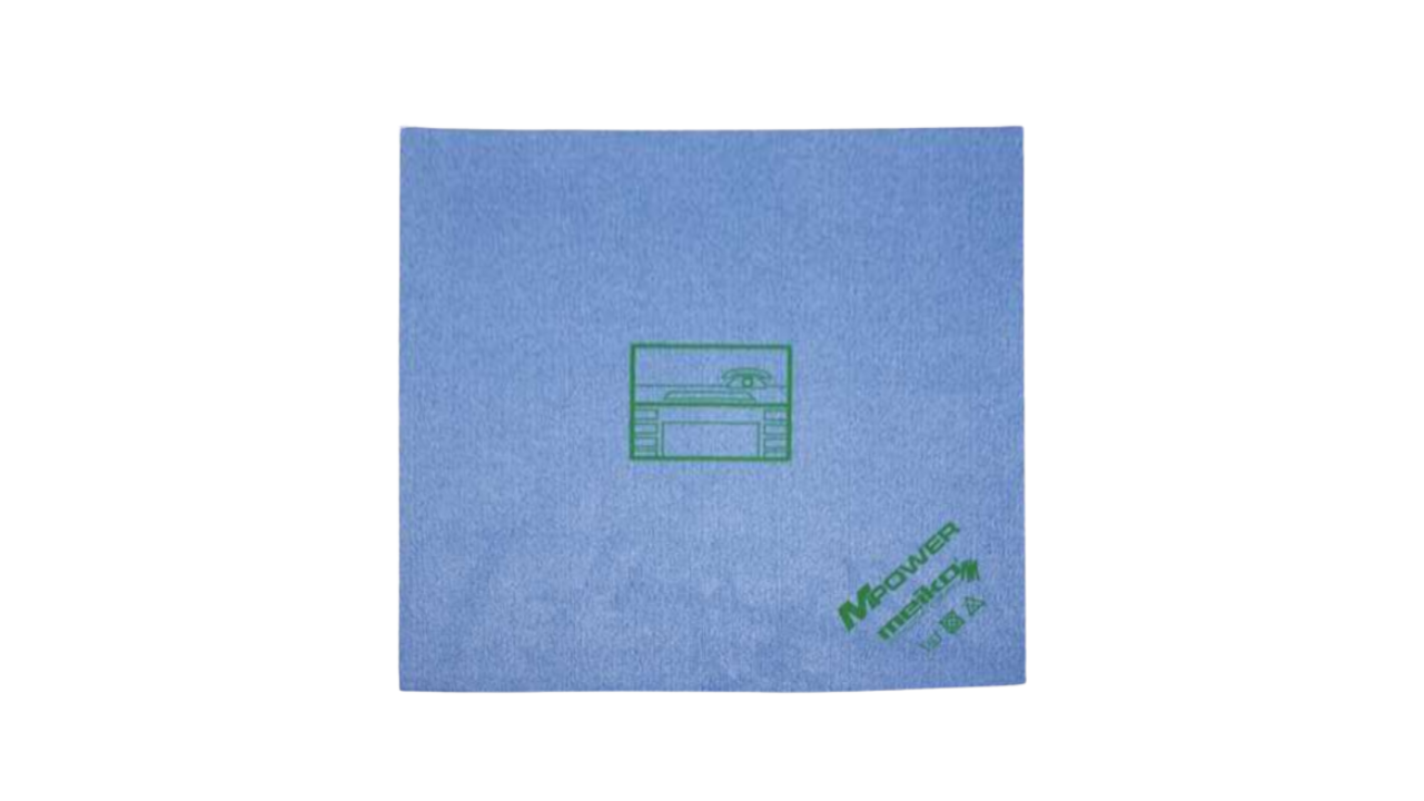 M-Power-Microfasertuch,Ledereigenschaft, 40x40cm, blau (5er)
