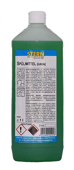 Handspülmittel Stern grün, flüssig, 1 Liter