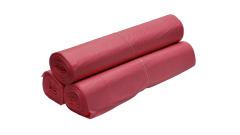 HT M&uuml;llsack, 120 Liter, 700x1100mm, rot, St&auml;rke 20&micro;