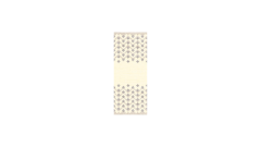 Airlaid-Tischläufer, 0,40x24m, 'Oskar' braun