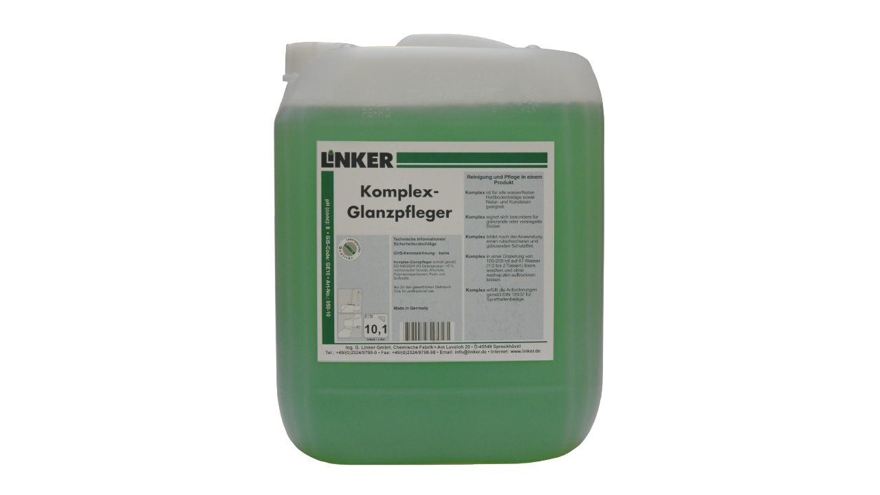 Wischpflegemittel Komplex- Glanzpfleger, 10 Liter