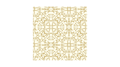 Linclass-Serviette, 40x40cm, 1/4-Falz, 'Claudio' champagner/gold