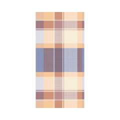 Linclass Mitteldecke, 80x80cm, 'Marc' bordeaux-blau