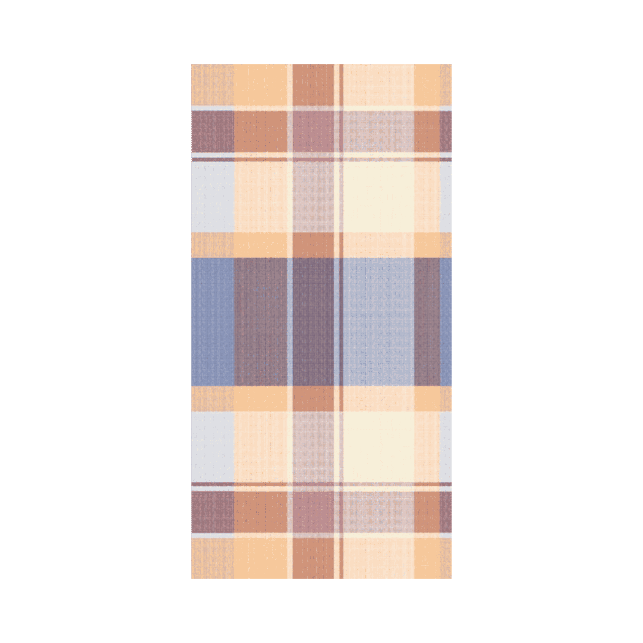 Linclass Mitteldecke, 80x80cm, 'Marc' bordeaux-blau