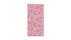 Linclass-Mitteldecke, 80x80cm, 'Lisboa' bordeaux