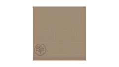 Linclass-Serviette, 40x40cm, 1/4-Falz, 'Love Nature-Jute' beige-grey