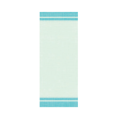 Linclass-Tischl&auml;ufer, 0,40x24m, ''Brooklyn'' sky-aqua