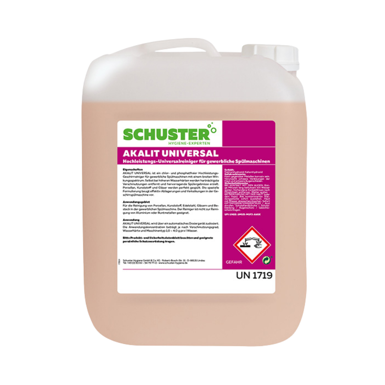 Geschirrsp&uuml;lmittel Akalit, fl&uuml;ssig, 25kg