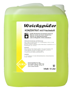 Weichspüler 'Frischeduft'-blau, flüssig, 10 Liter