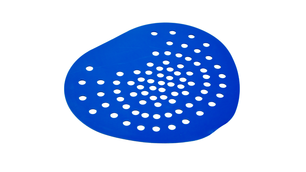 Urinalsieb, aus Vinyl, mit Duft