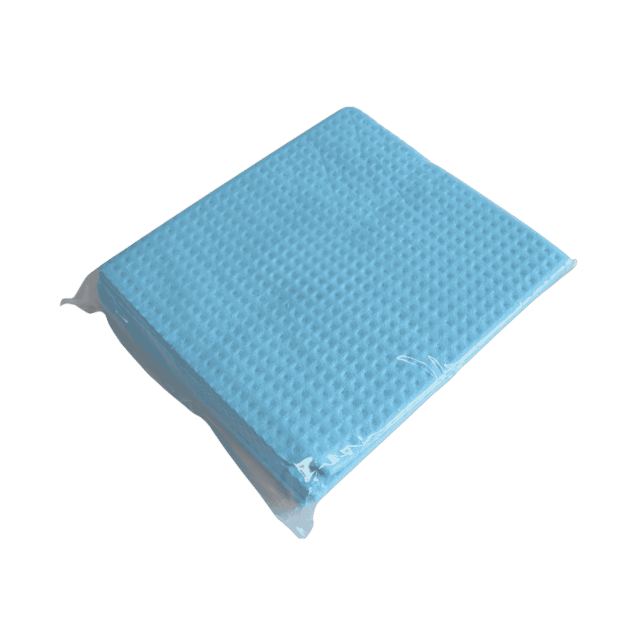 Schwammtuch,klein,18x20cm, vorgefeuchtet, blau (10er)