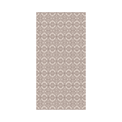 Linclass Mitteldecke, 80x80cm, 'Kiyan' braun