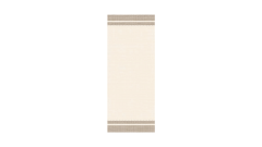 Linclass-Tischläufer, 0,40x24m, ''Brooklyn'' beige/beige-grey