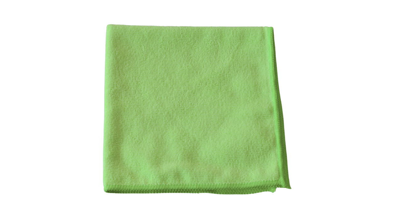 Micro Soft Microfasertuch, grobe Fasern, 40x40cm, gr&uuml;n (5er)