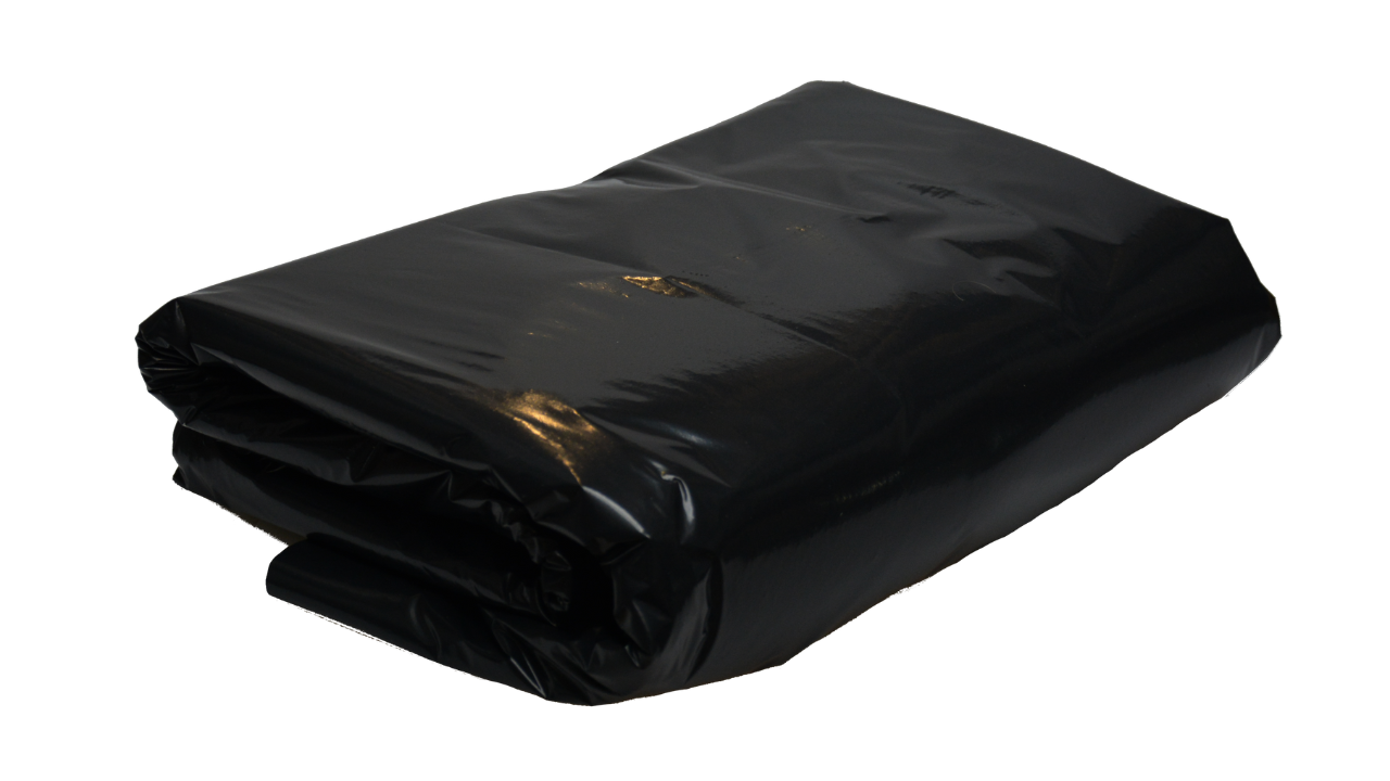LDPE-Müllsack, 170 Liter, 1000x1050mm, schwarz, Stärke 45µ, 1x200 Stück/VE