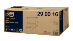 Tork Matic Premium, Rollenhandtuch, H1 hwei&szlig;, 2-lagig, QuickDry&trade;, 21cmx100m