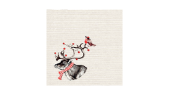 Linclass-Serviette, 40x40cm, 1/4-Falz, 'Knut'