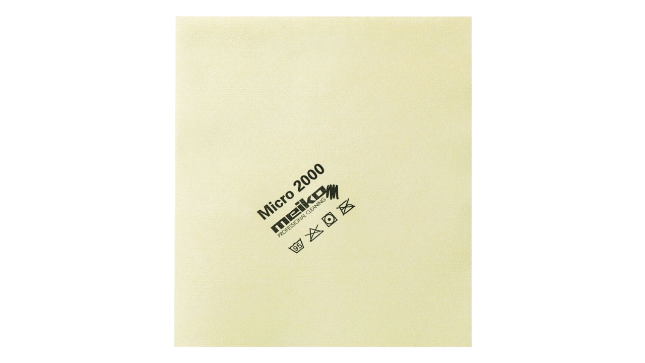 Micro 2000 Microfasertuch, feine Fasern, 40x45cm, gelb (10er)