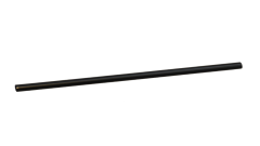 Mehrweg-Jumbo-Trinkhalm, 240mm, ø8mm, gem. EN 12875, schwarz
