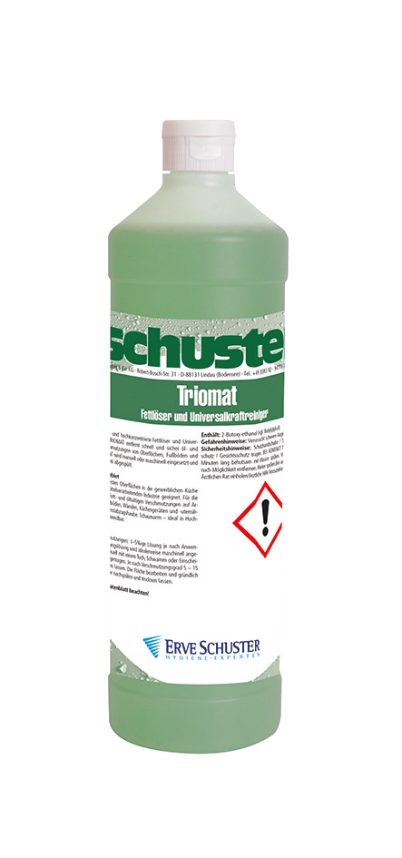 Fettlöser Triomat, Hochkonzentrat, flüssig, 1 Liter