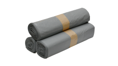 LDPE-Müllsack, 70 Liter, 575x1000mm, grau, Stärke 36µ