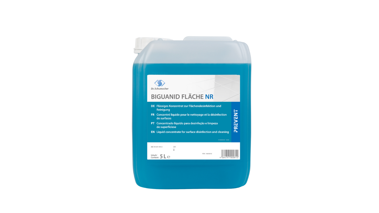 Desinfektionsreiniger Biguanid Fläche NR, 5 Liter