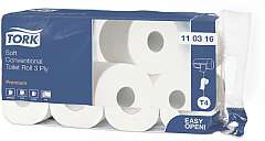 Tork-Premium, Toilettenpapier, hochweiß, 3-lagig, 250 Blatt/Rolle, 27 Rol./VE