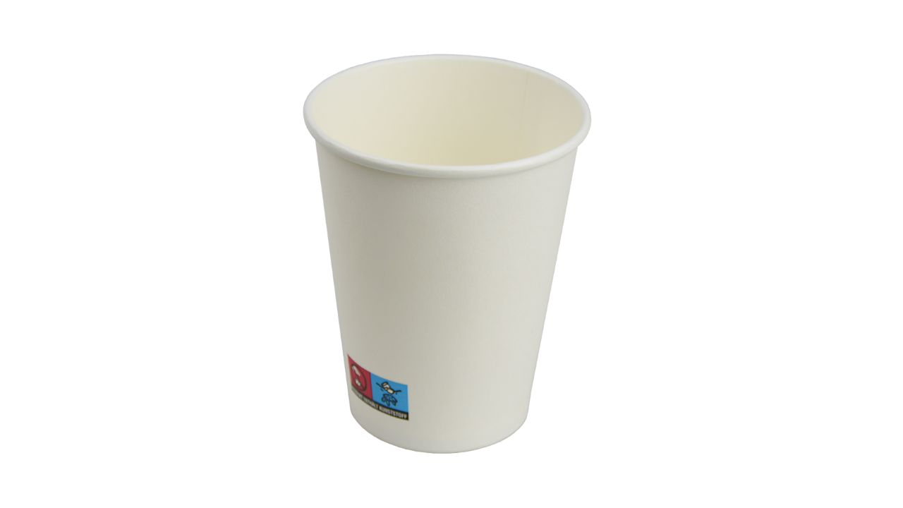 Kaffeebecher, 300ml/12oz, weiß