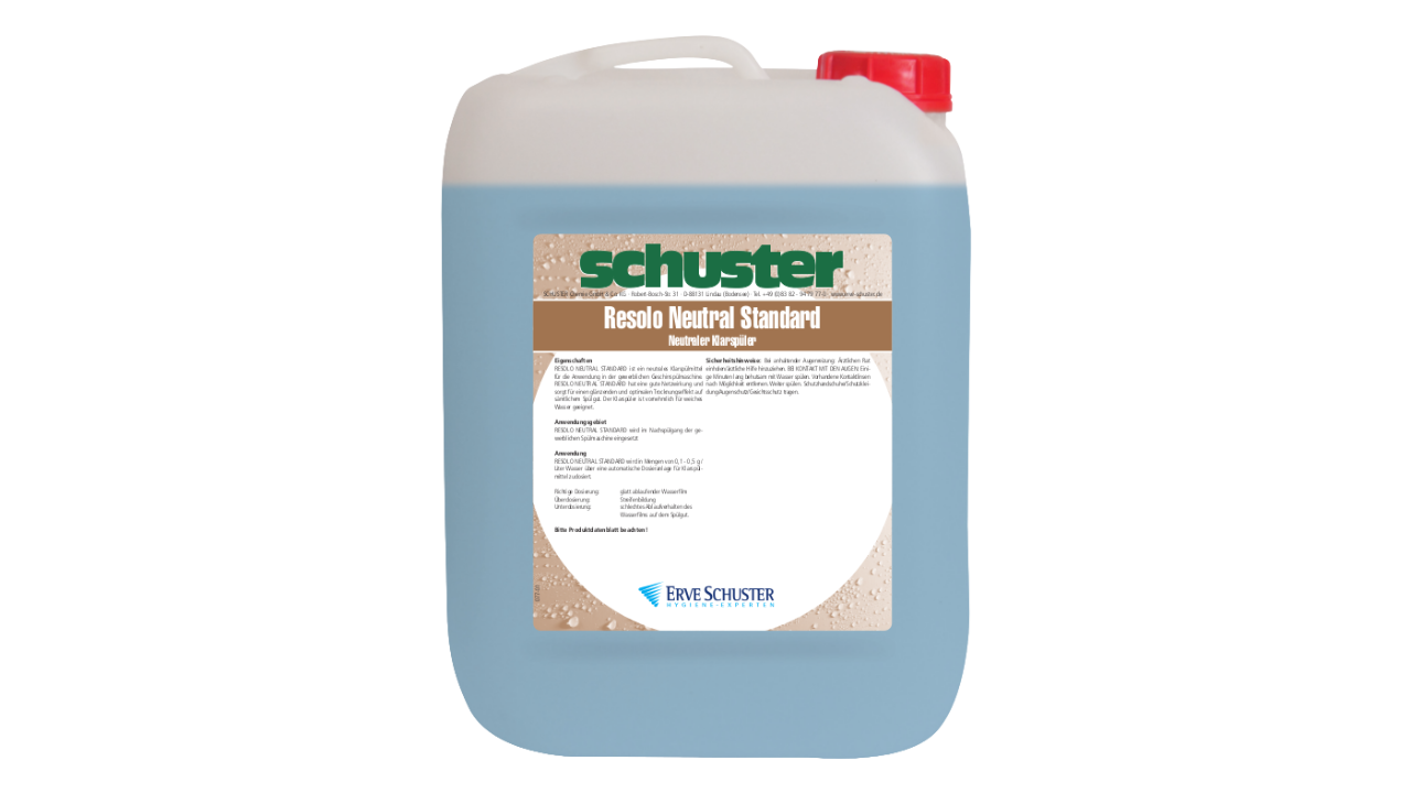 Klarspüler Resolo Standard, neutral, flüssig, 10kg