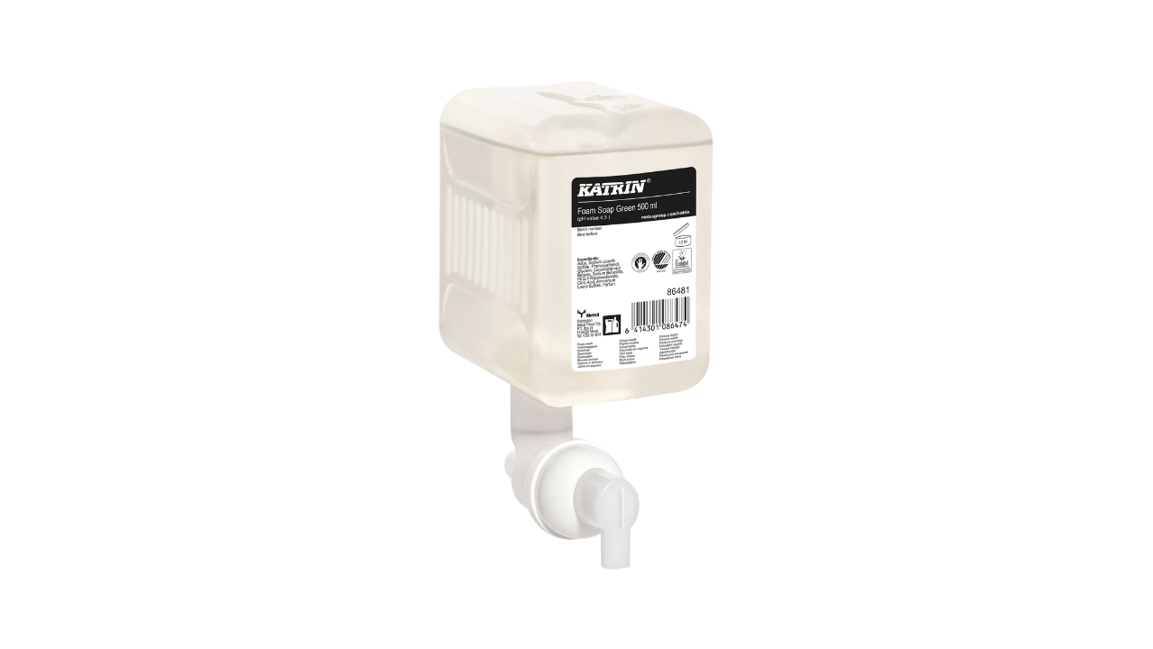 Katrin-Schaumseife 'Green', farblos 500ml Flakon