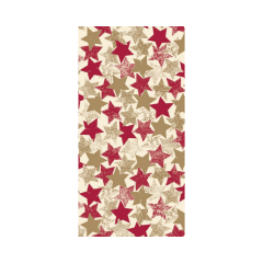 Linclass Mitteldecke, 80x80cm, 'Levi' bordeaux