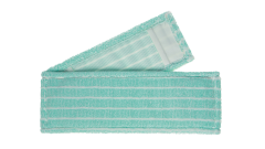 Microfasermop-Stargrip,Hoch-Tief-Effekt, grün/weiß, 40cm